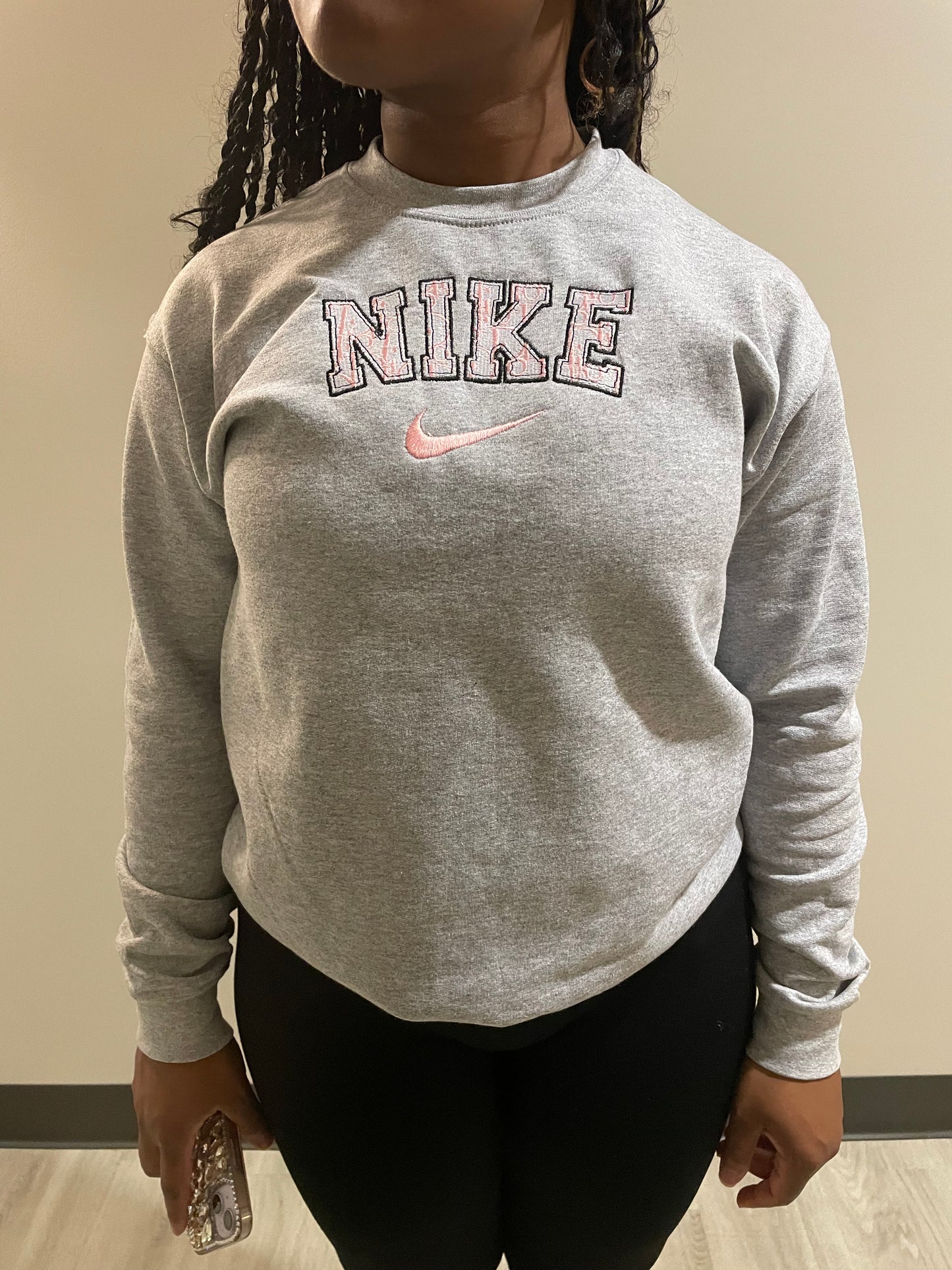 “NIKE” Christian Dior Embroidered Sweater