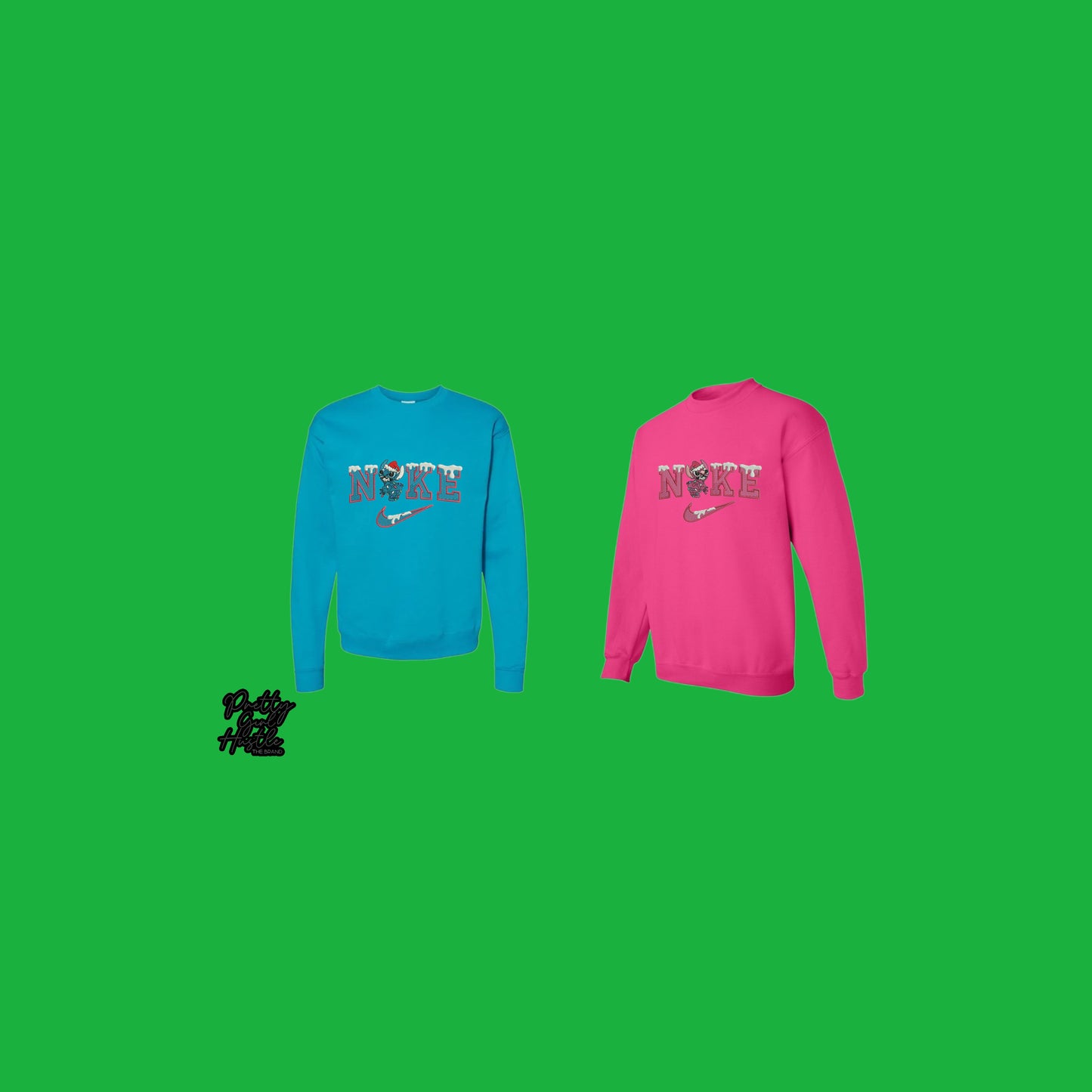 Stitch Couple x Nike Embroidered Sweater